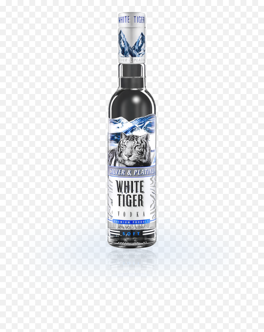 Vodka White Tiger Soft - 1800 Tequila Png,White Tiger Png - free