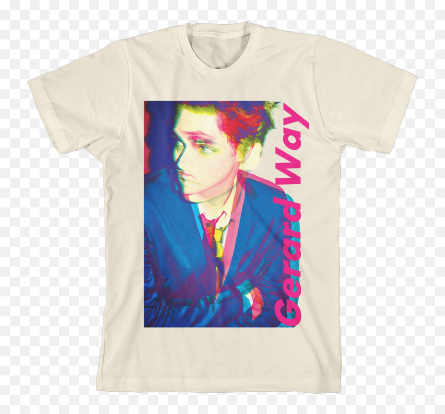 Processed Unisex T - Shirt Gerard Way Shirt Png,Gerard Way Png