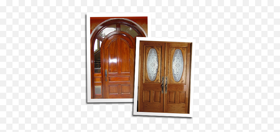 Custom Wood Doors - Man Door Png,Wood Door Png