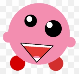 Pixilart - Messed Up Kirby PixilGoku Happy png