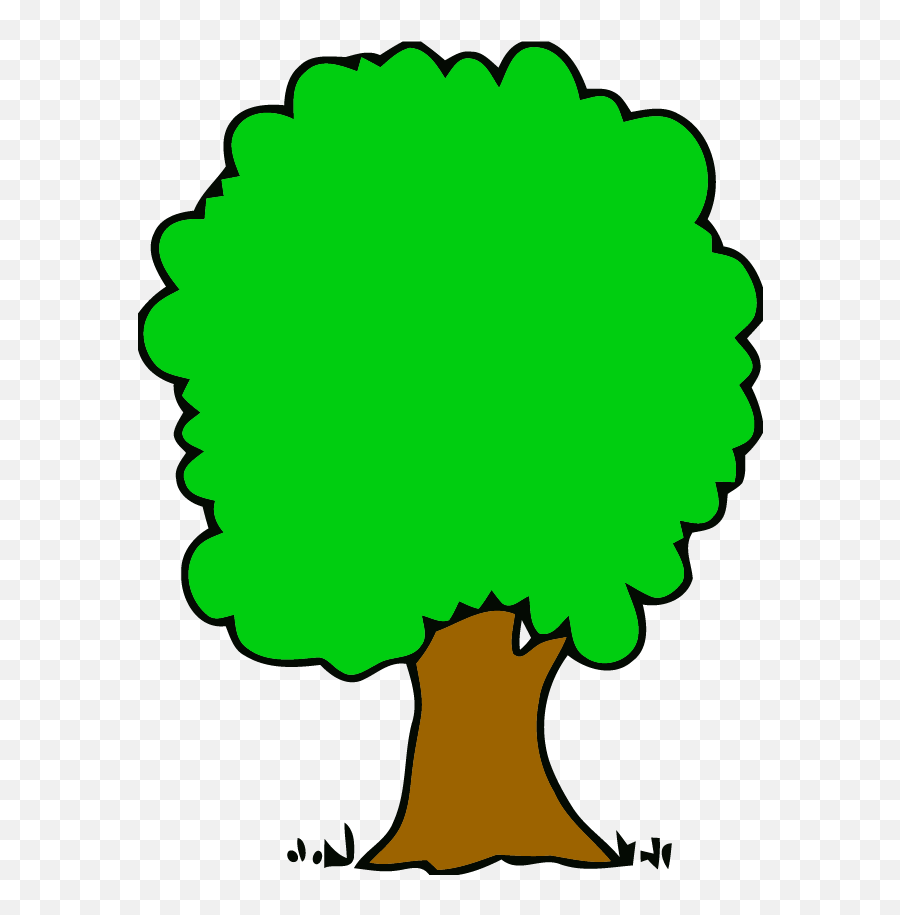 Malachite Green Big Tree Clipart Png - Tree Clip Art,Big Tree Png