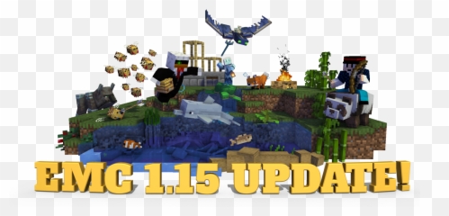 Empire Update To 115 - The Aquatic Buzzy Village Update Fictional Character Png,Minecraft Grass Block Icon