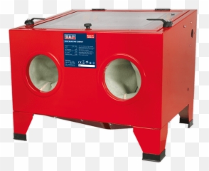 Sealey Sb951 - Shot Blast Cabinet With Gun 640 X 490 X 490mm Shot Blasting Cabinet Png,Gun Blast Png