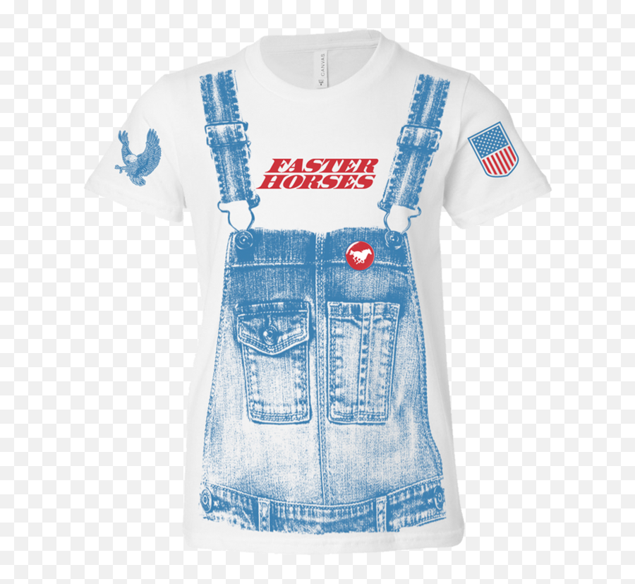 Overalls Tee - Patchwork Png,Overalls Png