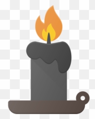 Holyday Halloween Candle Light Free Icon Of - Candle png