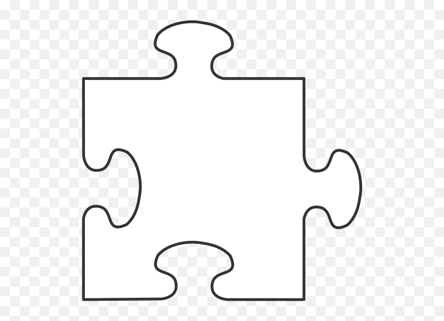 Blue Border Puzzle Piece Top Png Svg Clip Art For Web - Ps3 Movian,Puzzle Piece Icon Png