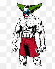 Gorilla Clipart Buff - Pukie The Clown Vector Png Download Killer Drawing