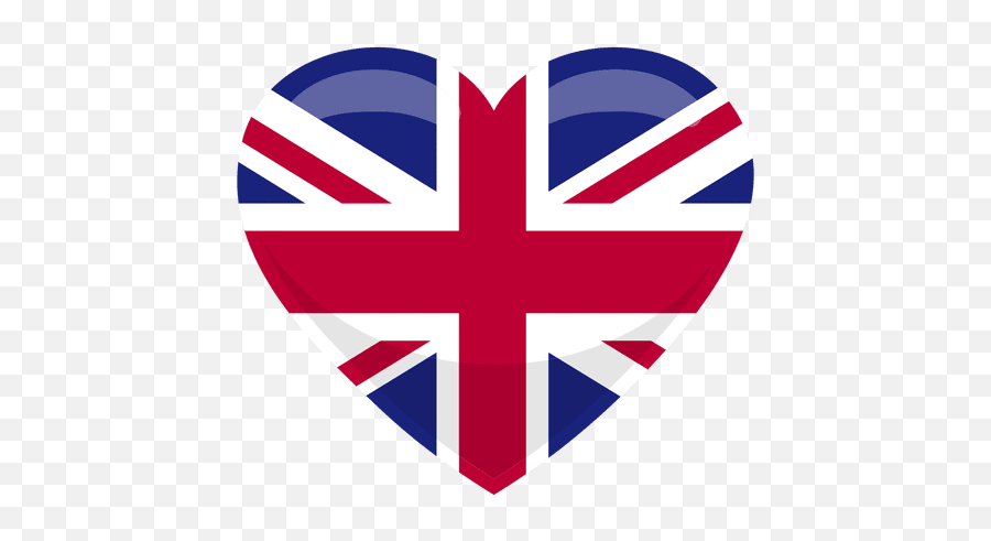 United Kingdom Heart Flag - Transparent Png U0026 Svg Vector File Union Jack,Kingdom Hearts Logo Png