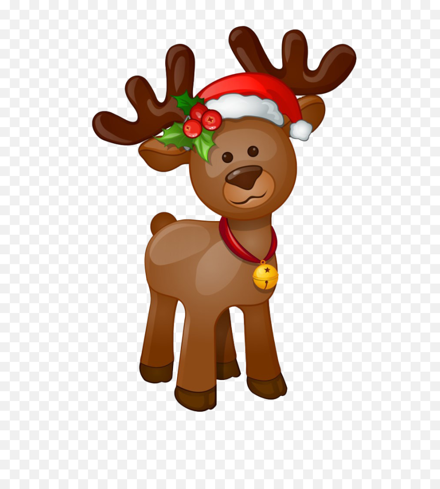 Rudolph Png Clip Art Image - Transparent Background Reindeer Christmas Clipart,Reindeer Clipart Png