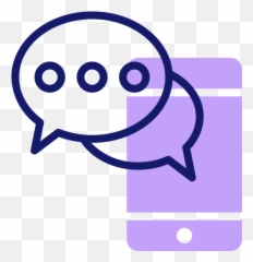 Balloon Speech - Free communications icons White Interaction Icon Png