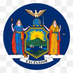 Vector Country Flag Of New York - Circle World Flags State png