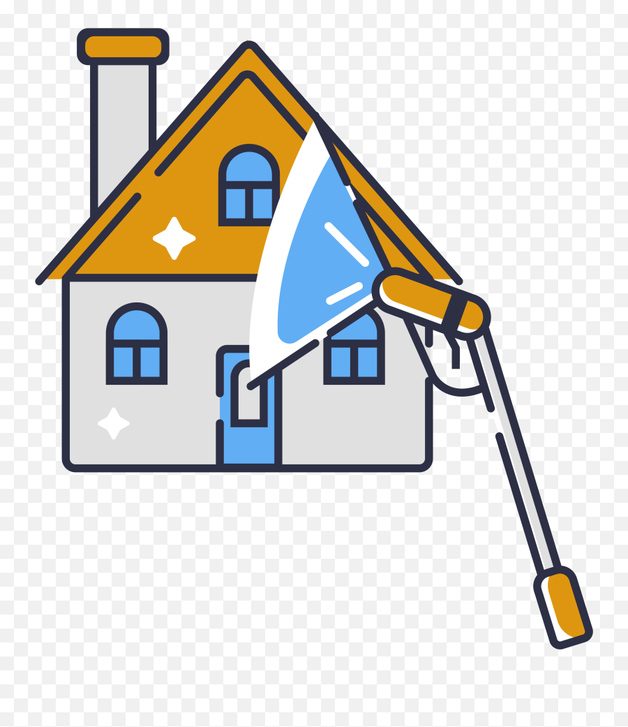House Washing Services X Wash Exterior - Vertical Png,House Key Icon