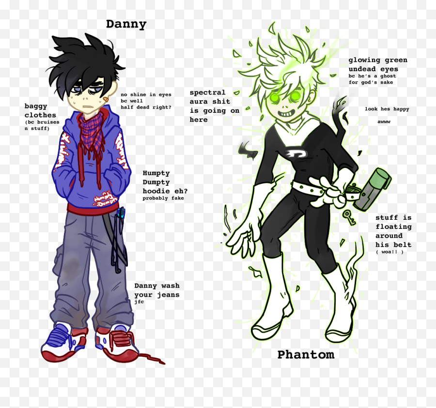 Featured image of post Ghost Danny Phantom Transparent Like invader zim danny phantom became a