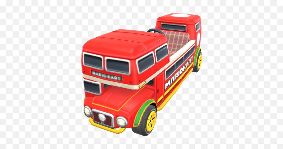 Double - Decker Super Mario Wiki The Mario Encyclopedia Mario Kart Tour Vehicles Png,London Bus Icon