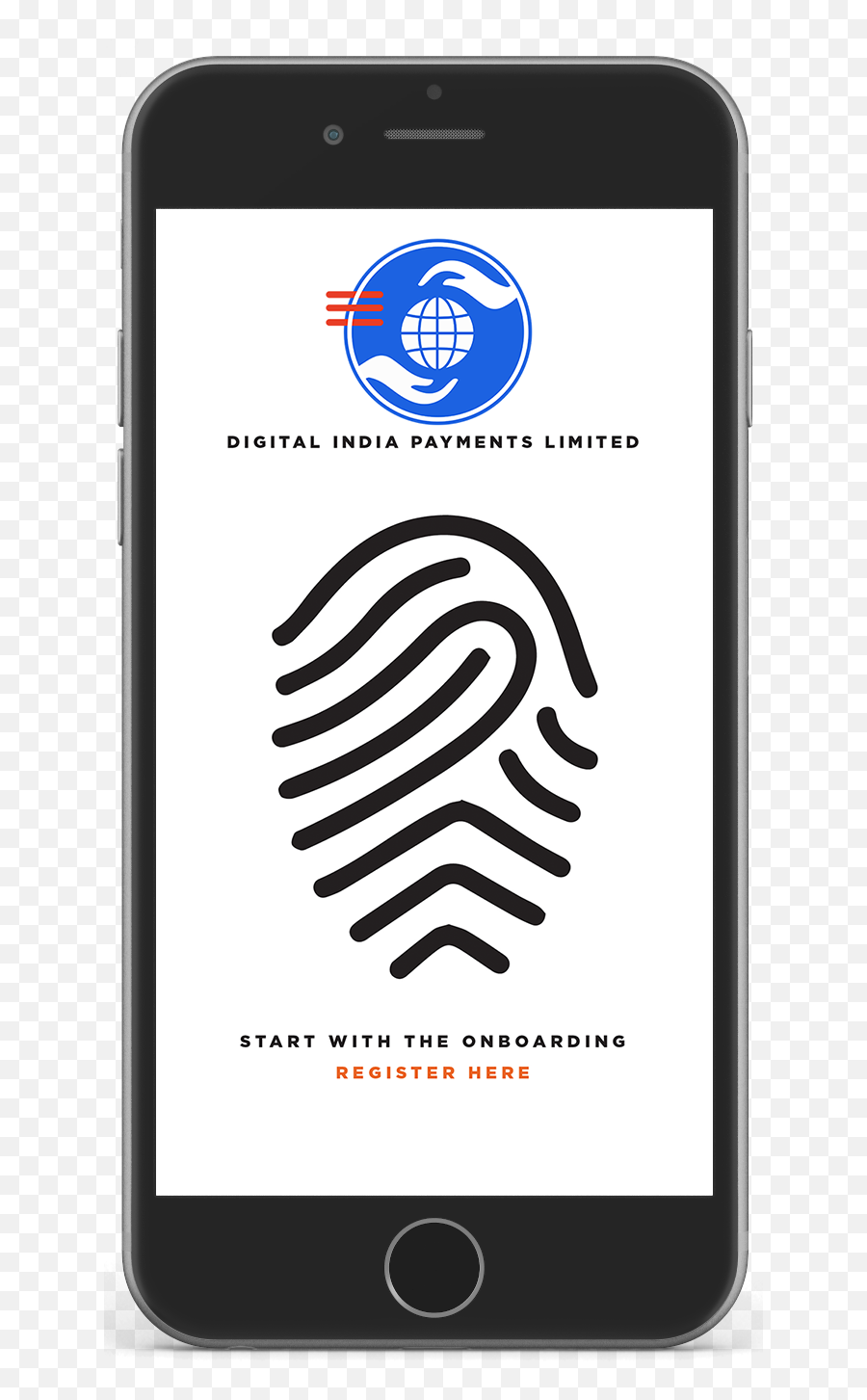 Digital India Payments Online - Simple Finger Print Vector Png,Indian Bank Icon