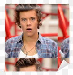 Wallpaper Harry Styles - PIXERSUS Surprised Face png