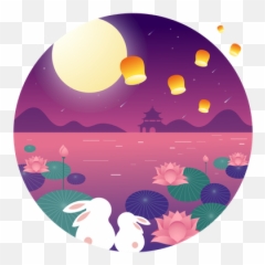 Lantern Icon - Download in Colored Outline Style png