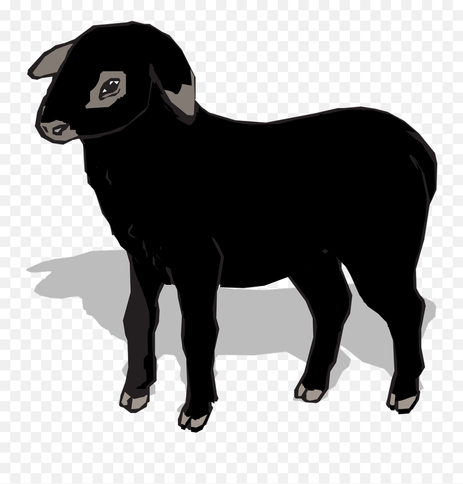 Download Sheep Black Png Image High Quality Clipart Free - Black Sheep Clipart,Sheep Png