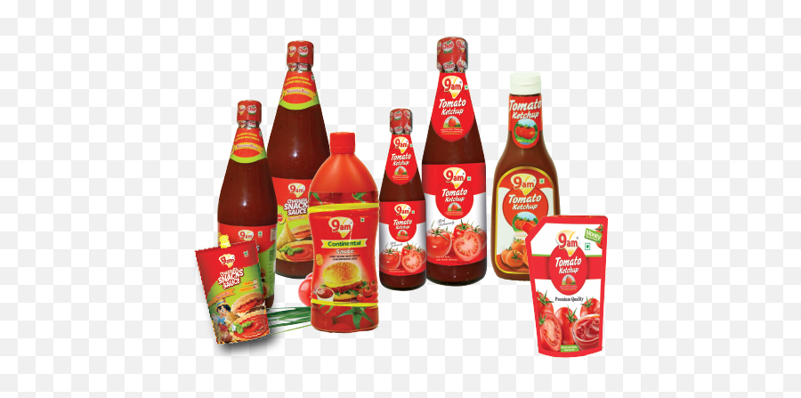 Pj Foods - 9am Tomato Ketchup Png,Ketchup Bottle Png