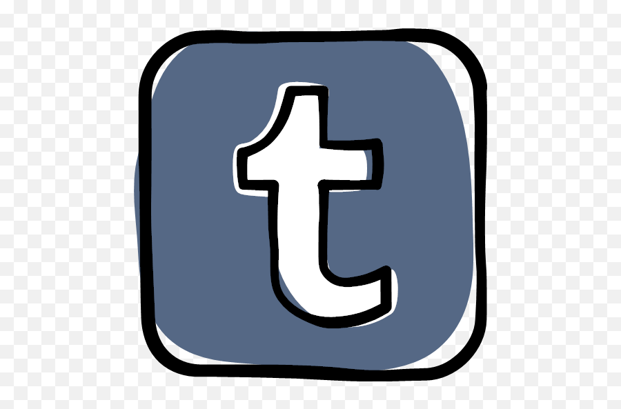 Media Network Social Tumblr Web Icon - Colorful Png,Social Icons Png