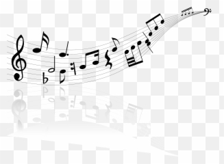Music Notes Png Psd Vector Icon - Clipart