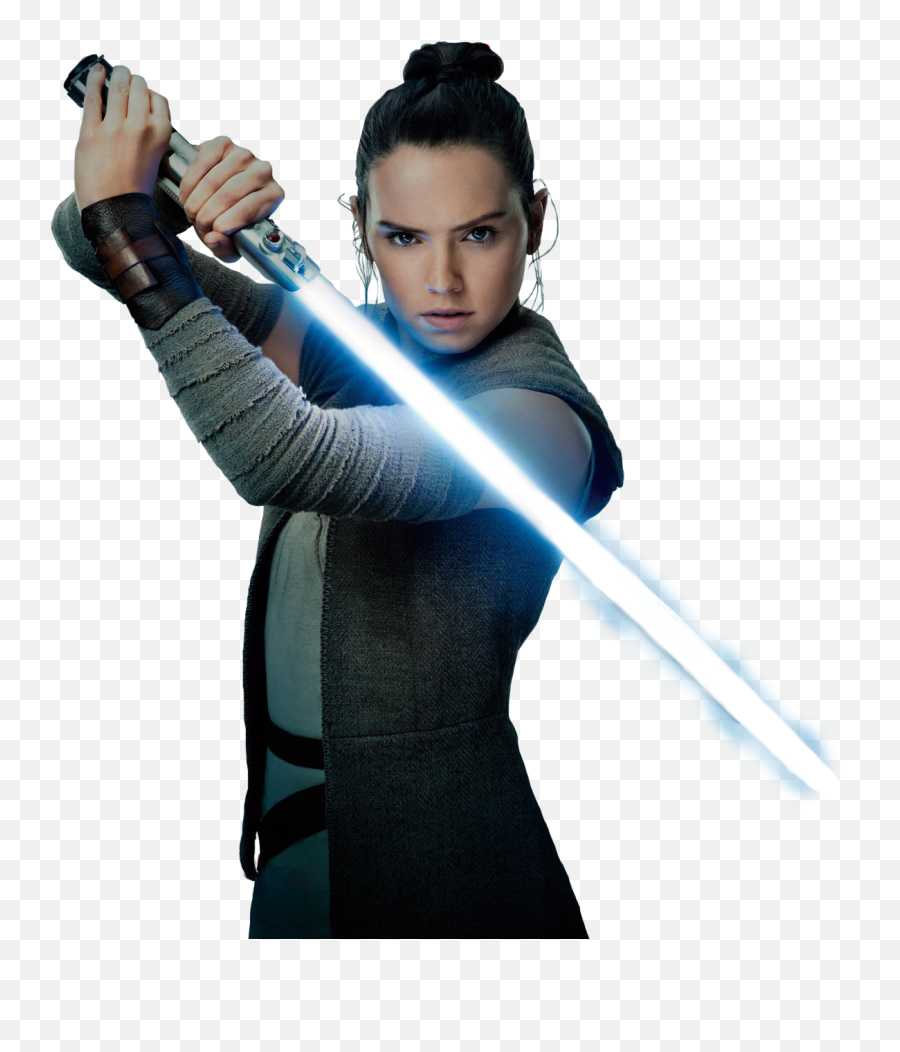 Download Shoulder Rey Last Luke Weapon Skywalker Wars Hq Png - Rey Star Wars,Luke Skywalker Png