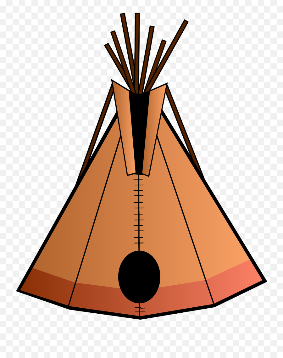 Indian Tee - Pee Teepee Free Vector Graphic On Pixabay Teepee Clip Art Png,Tent Png