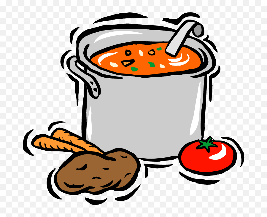 Cooking Clipart Covered Food - Pot Of Soup Clipart Png,Cooking Clipart Png