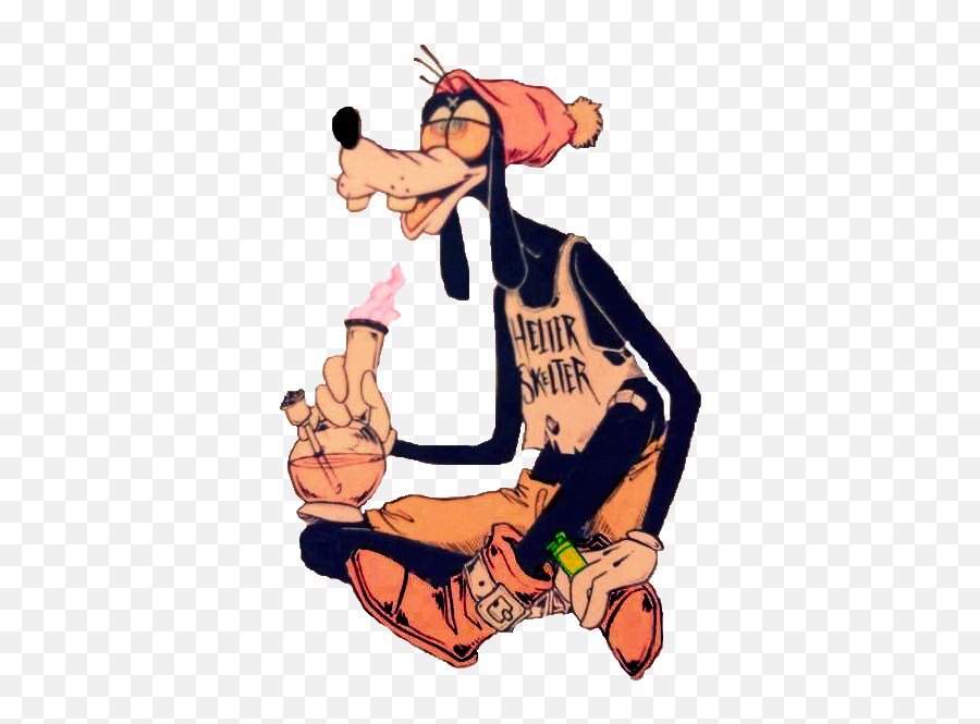 Stoned Goofy - 420 Just Another Day Png,Goofy Png