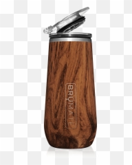 Champagne Flute 12oz Walnut - Champagne Flute Charcoal Png,Champagne Flute Png