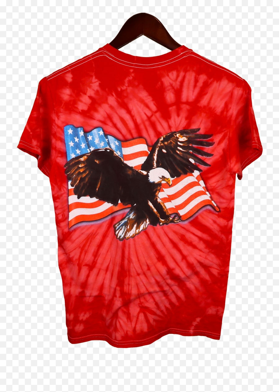 Travis Scott Made In America Tie Dye Tee - Red Bald Eagle Png,Travis Scott Png