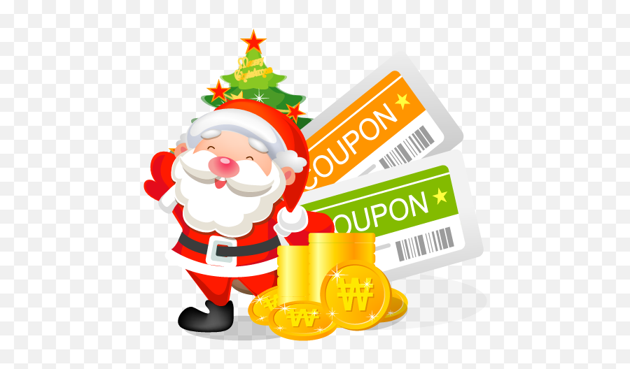 Christmas Coupons Icon Santa Iconset Mid - Nights Png,Coupon Png