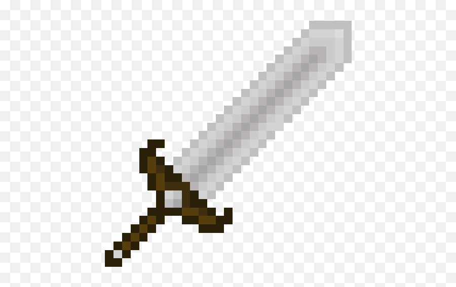 Download Hd Minecraft Iron Sword Png - Minecraft Sword Png,Minecraft Diamond Sword Png