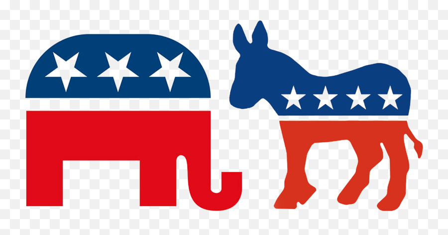 Republican Logo Vector - Democrat And Republican Symbol Png,Republican Elephant Png