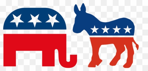 Republican Logo Vector - Democrat And Republican Symbol Png,Republican Elephant Png