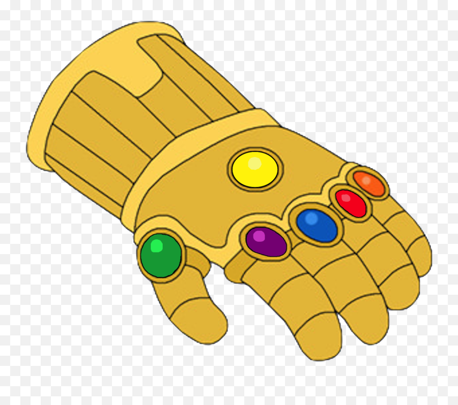 Thanos Infinity Gauntlet Transparent - Thanos Infinity Gauntlet Cartoon Png,Thanos Glove Png
