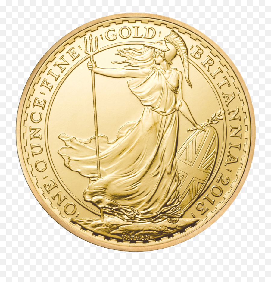 Gold Coin Png Image - Britannia Gold Coin 2013,Gold Coins Png