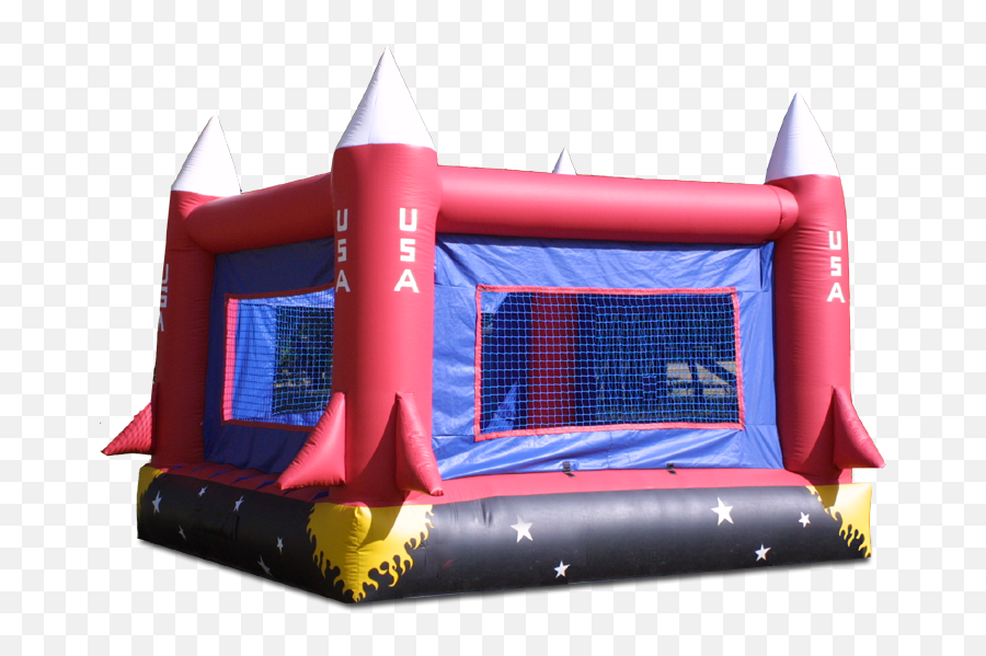 Rocketpng - Texas Entertainment Bounce Houses Rocket In Dallas,Bounce House Png