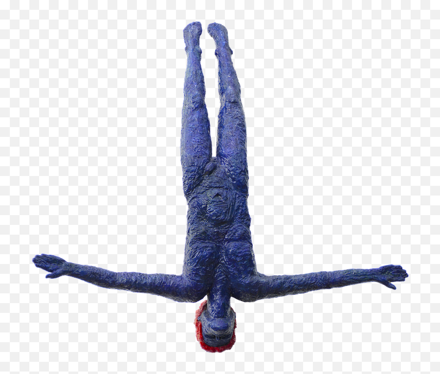 Man Falling Transparent Clipart - Hanging Sculpture Png,Person Falling Png