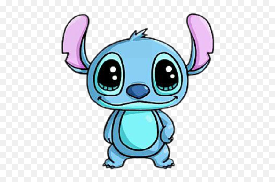 HOW TO DRAW STITCH KAWAII 