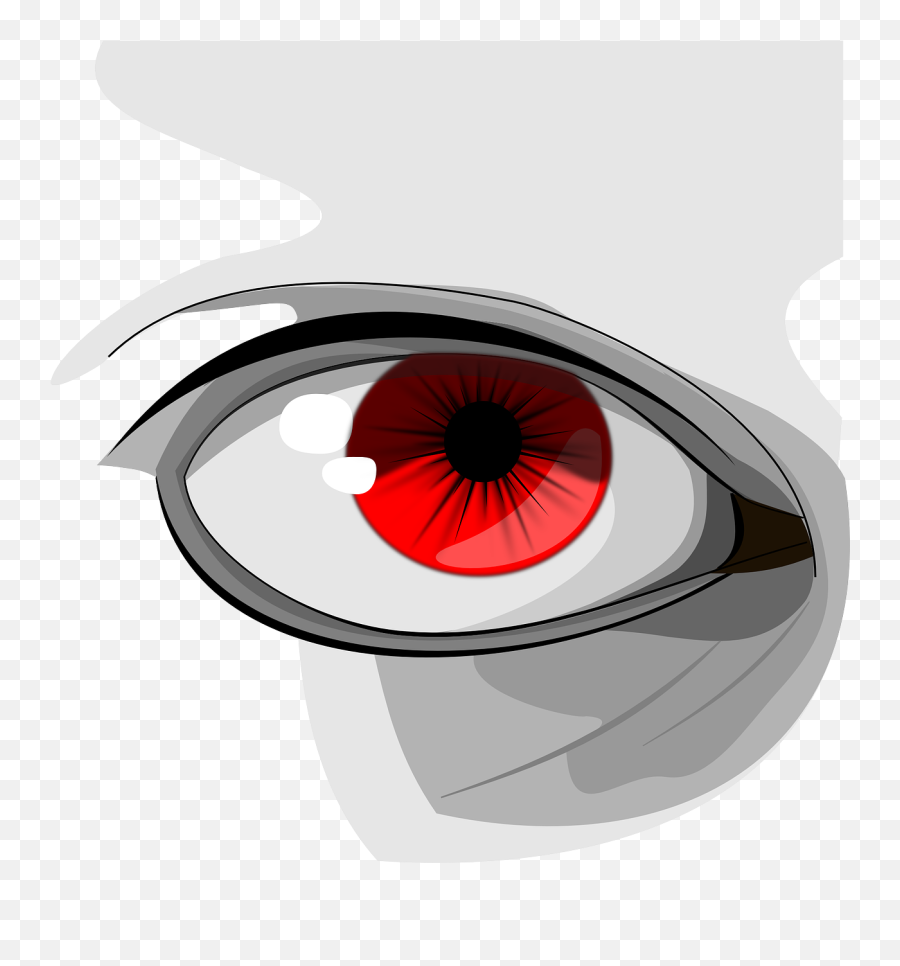 Eyes Red Human Organ Macro Pupil - Eye Clip Art Png,Eyelid Png