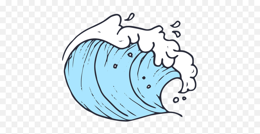 Ocean Waves Vector Png Picture 2018018 - Sea Illustration Png,Cartoon Wave Png