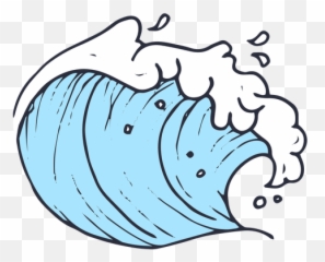 Ocean Waves Vector Png Picture 2018018 - Sea Illustration Png