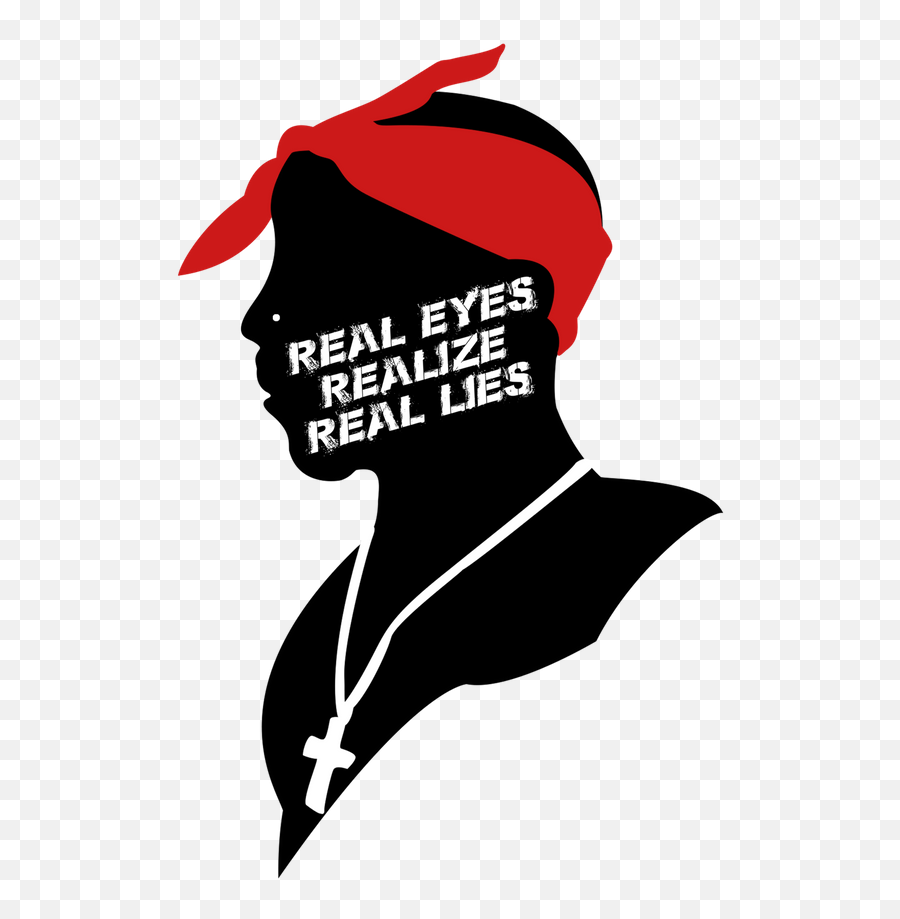 Real Eyes Realize Lies Art Print By Notoriousmedia - X Real Eyes Realize  Real Lies Png,Thug Life Hat Png - free transparent png images 