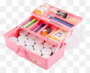 Art Supplies Toolbox Multi - Writing Implement Png,Art Supplies Png