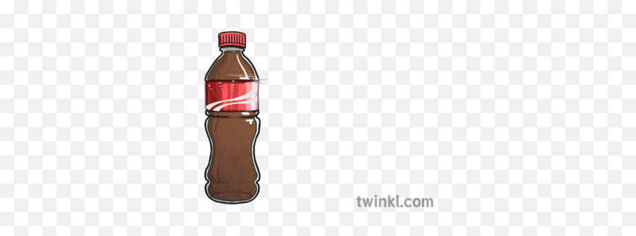 Coke Bottle Illustration - Plastic Bottle Png,Coca Cola Bottle Png