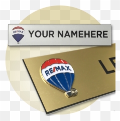 Remax Badges Signs Awards - Hot Air Ballooning Png,Remax Balloon Logo