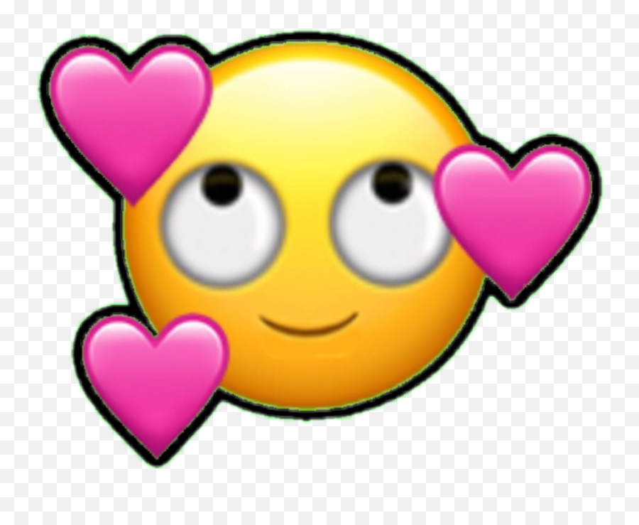 Emoji Clipart Love Transparent Free For Download - Inlove Pink Emoji Transparent Png,Heart Emojis Transparent