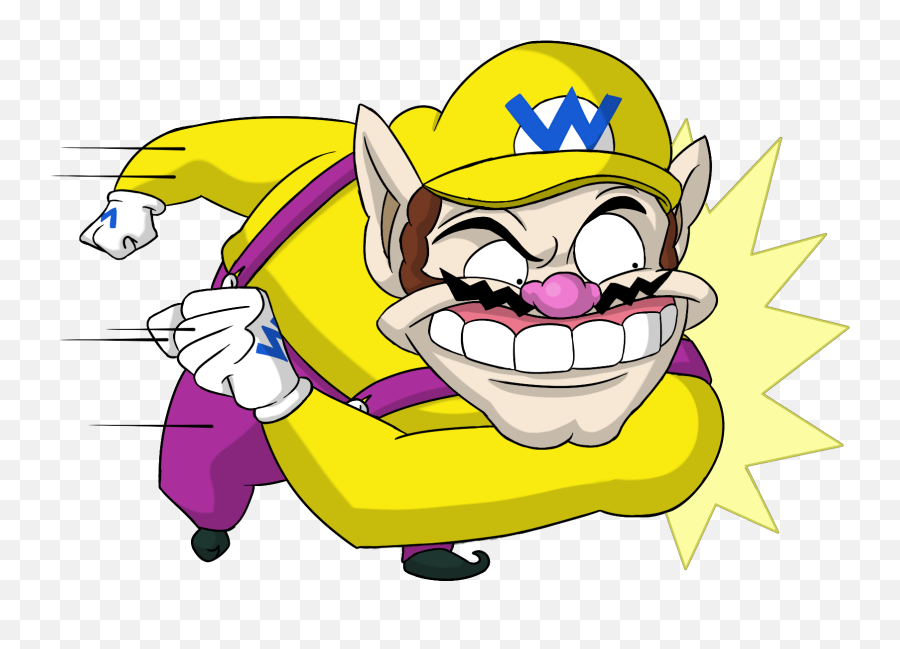 Wario Shoulder Bash Hmmmmmmmm Full By Helloimajuicebox - Shoulder Bash Png,Wario Transparent