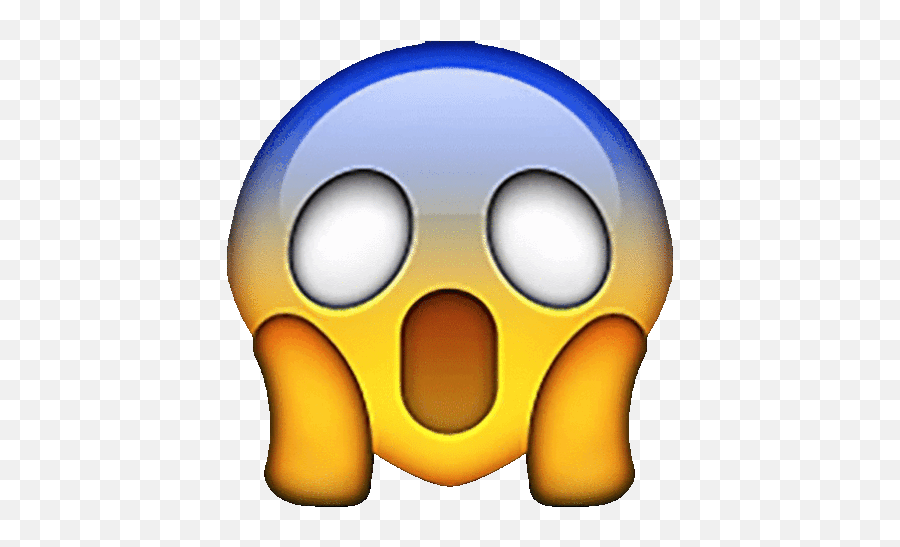 Scared Emoji Woah Gif - Scaredemoji Woah Shocked Discover U0026 Share Gifs Emoji Screaming In Fear Png,Scared Emoji Transparent